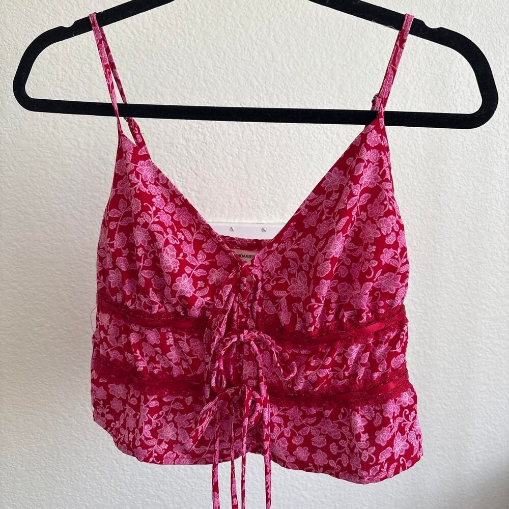 No-boundaries Women's Pink and Red Corset